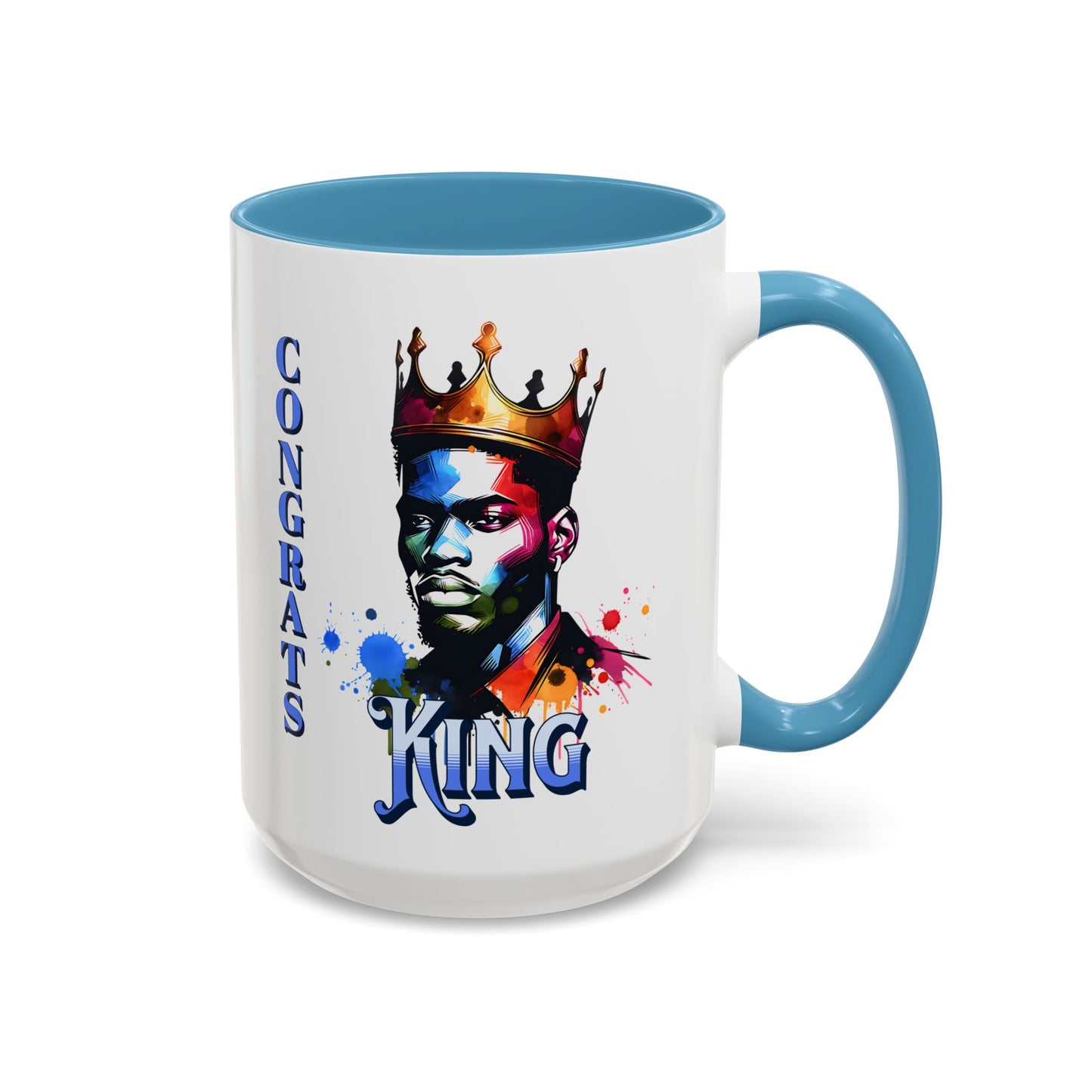 Congrats King Accent Coffee Mug (11, 15oz)