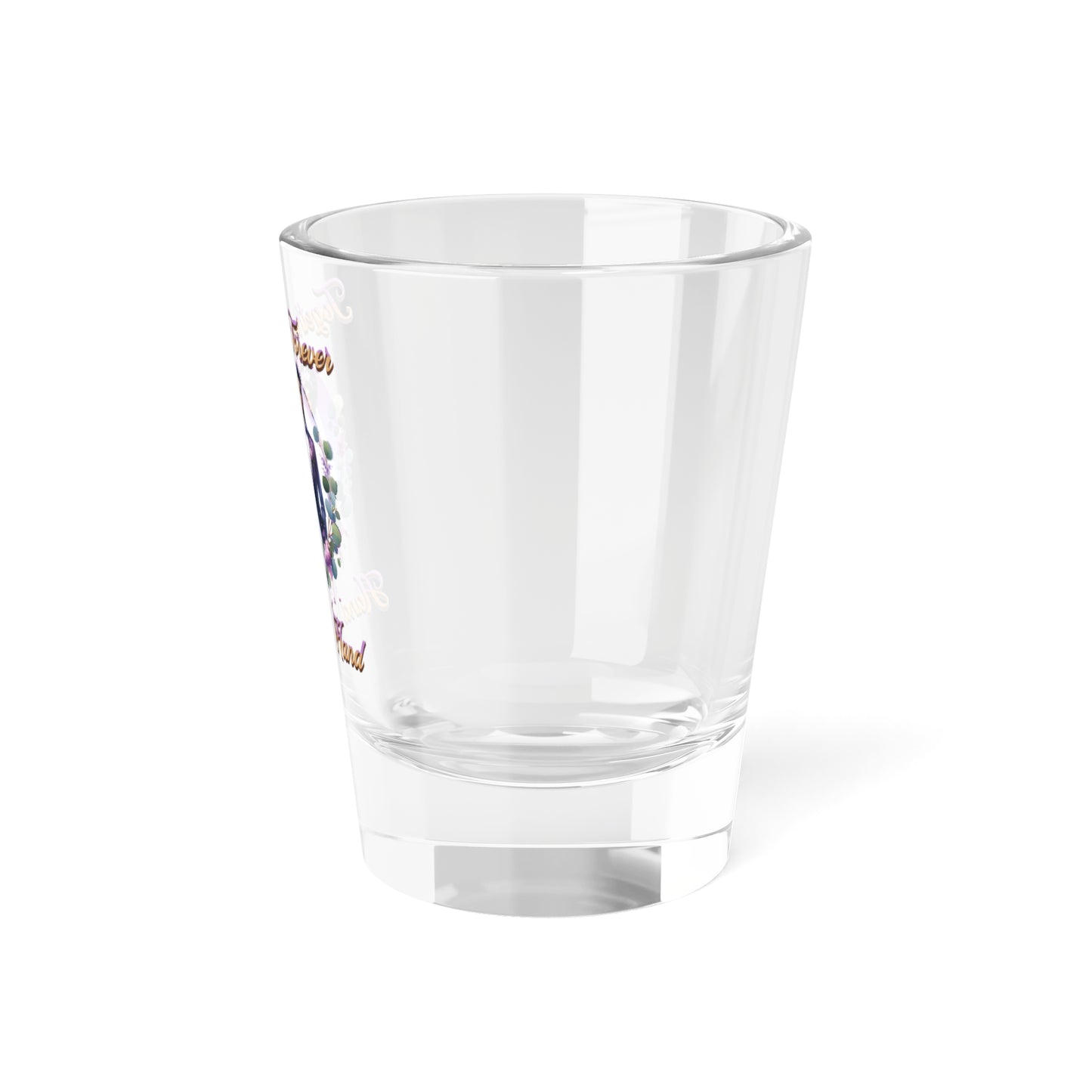 Together Forever Hand In Hand Wedding Shot Glass 1.5oz