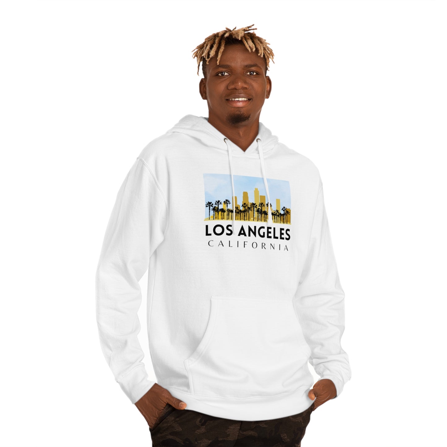 Los Angeles Unisex Hooded Sweatshirt