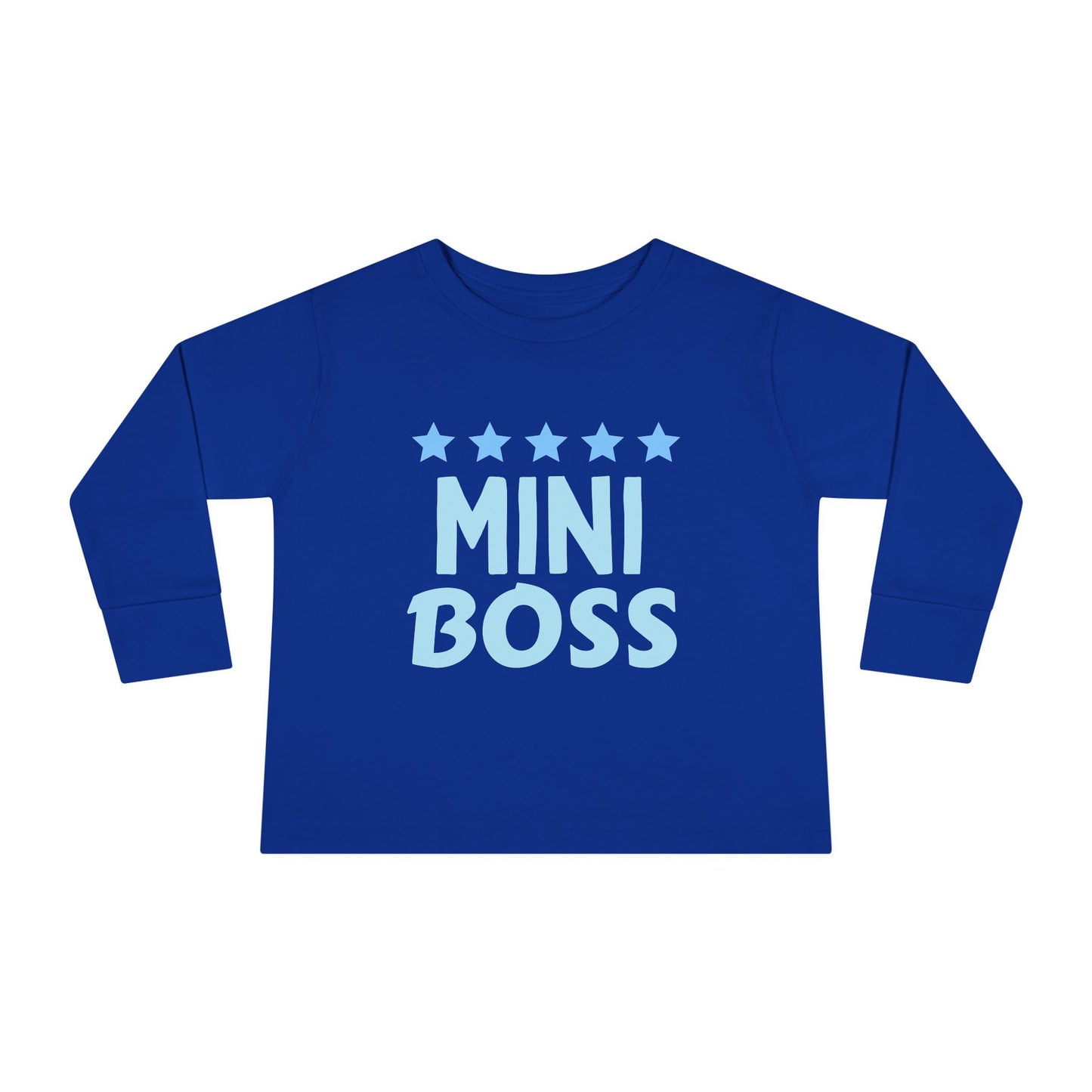 Mini Boss Toddler Long Sleeve Tee