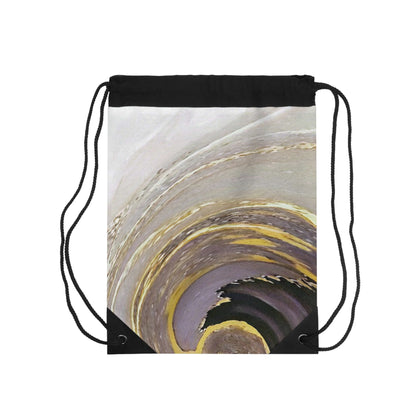 Marble Swirl Drawstring Bag