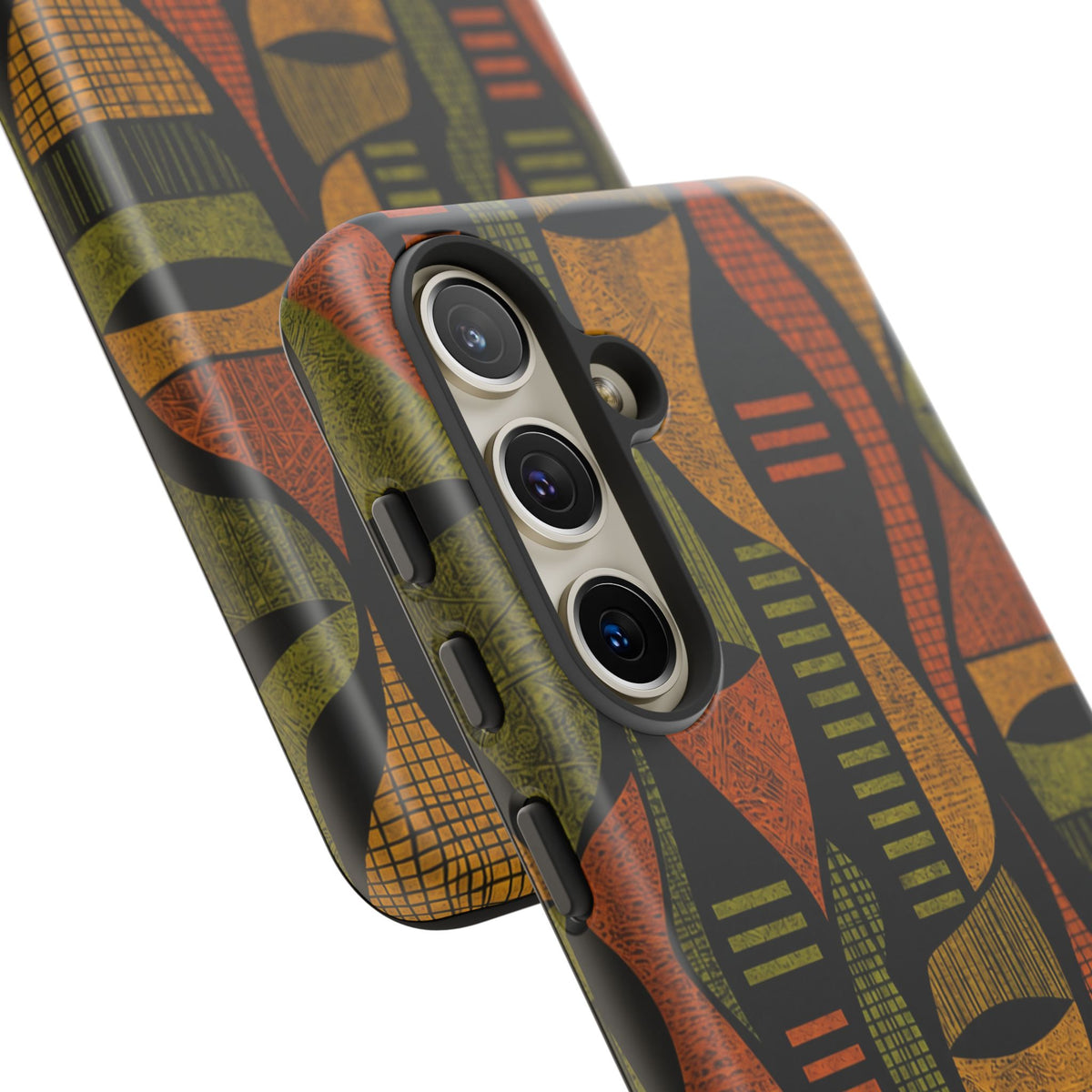 Geometric African-Inspired Tough Phone Case