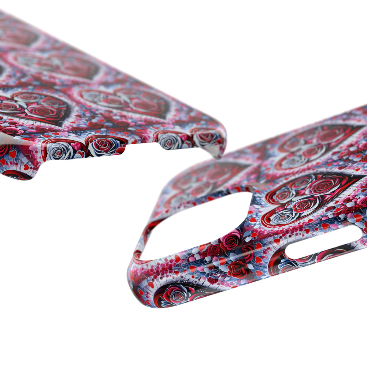 Rose Heart - Slim Phone Case