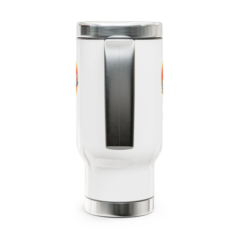 It's a You and Me Day -  Stainless Steel Travel Mug with Handle, 14oz