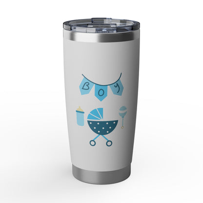 BOY New Baby Tumbler 20oz - Baby Shower Gift for New Parents