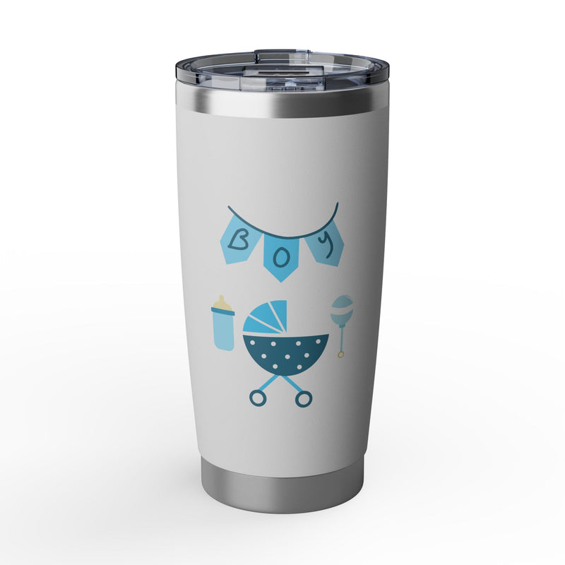 BOY New Baby Tumbler 20oz - Baby Shower Gift for New Parents