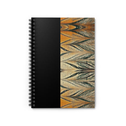 Acrylic Arrow Spiral Notebook - Ruled Line