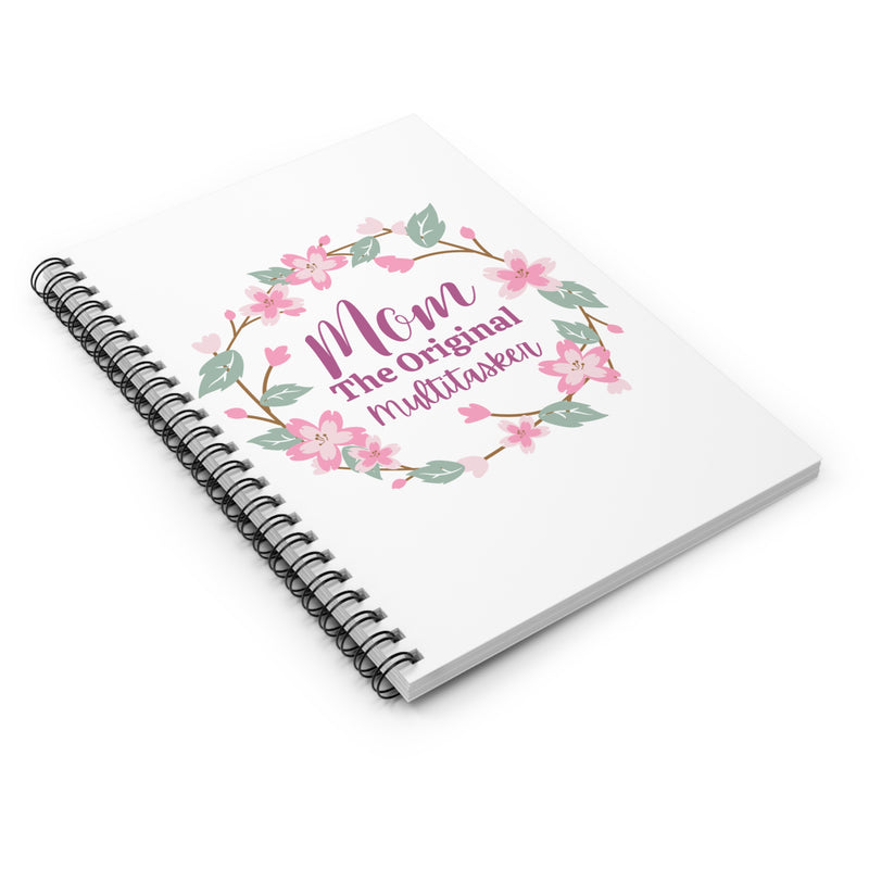 Mom: The Original Multitasker Spiral Notebook - Ruled Line