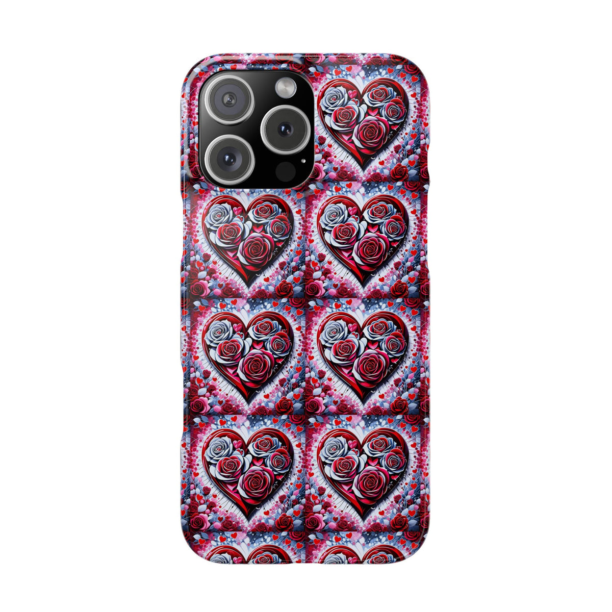 Rose Heart - Slim Phone Case