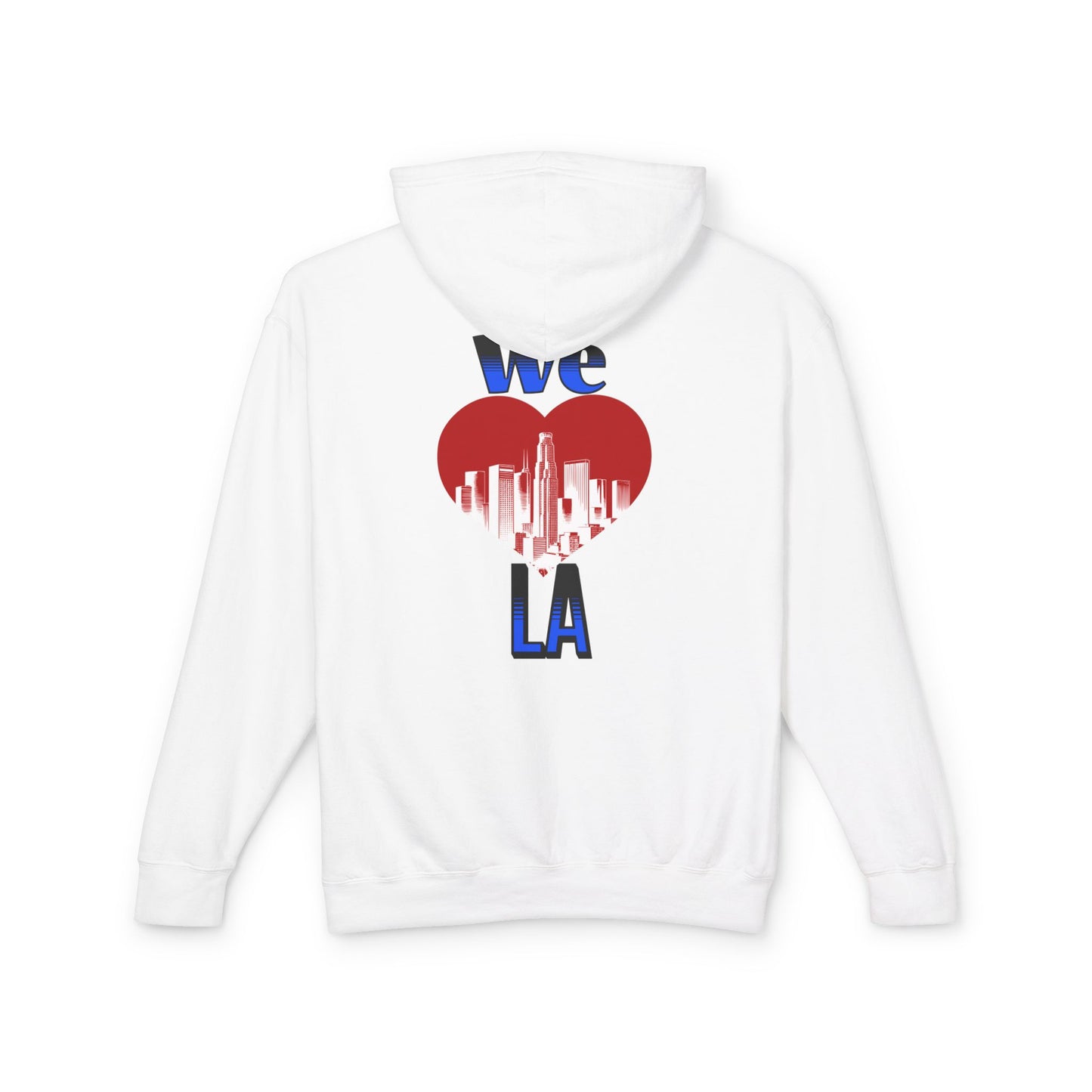 We Love LA Unisex Lightweight Hooded Sweatshirt