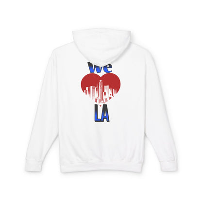 We Love LA Unisex Lightweight Hooded Sweatshirt