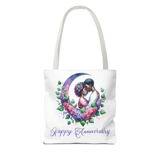 Happy Anniversary Tote Bag | Romantic Couple Anniversary Gift