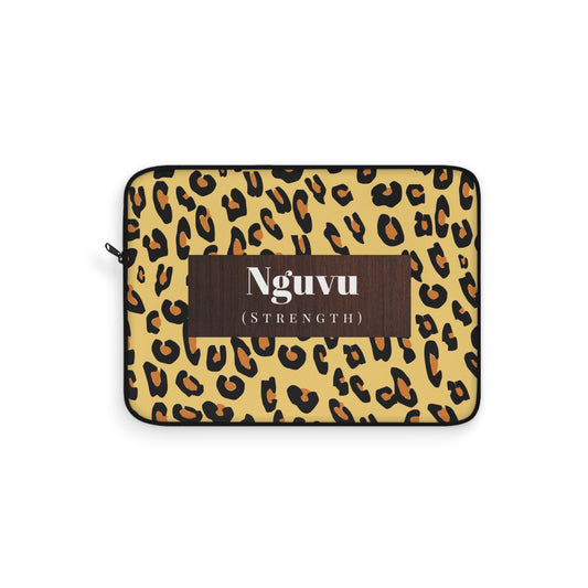 "Nguvu (Strength)" Laptop Sleeve