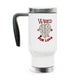 Wired For Love -  Stainless Steel Travel Mug with Handle, 14oz