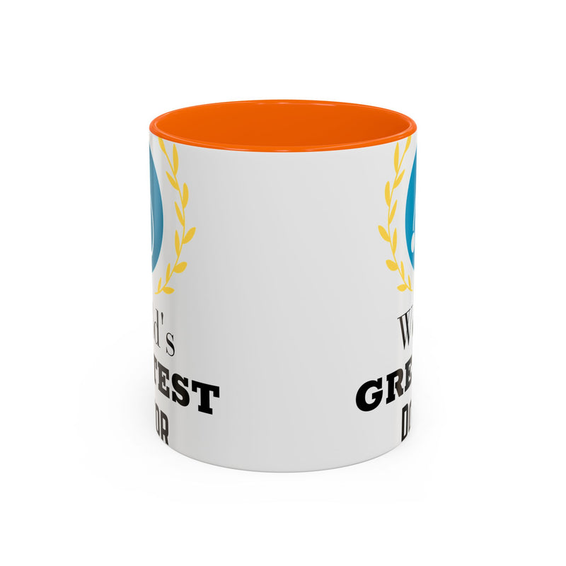 World's Greatest Doctor Accent Coffee Mug - Doctor Gift
