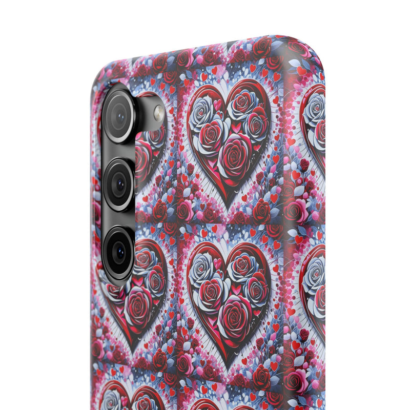Rose Heart - Slim Phone Case