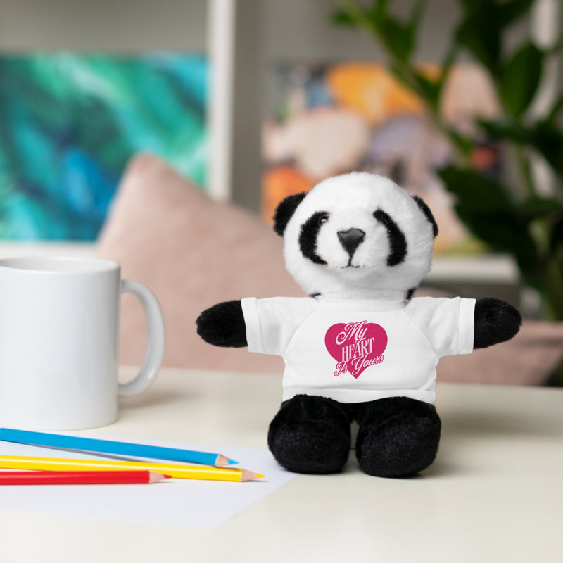 My Heart is Yours - Romantic Stuffed Animals with Tee