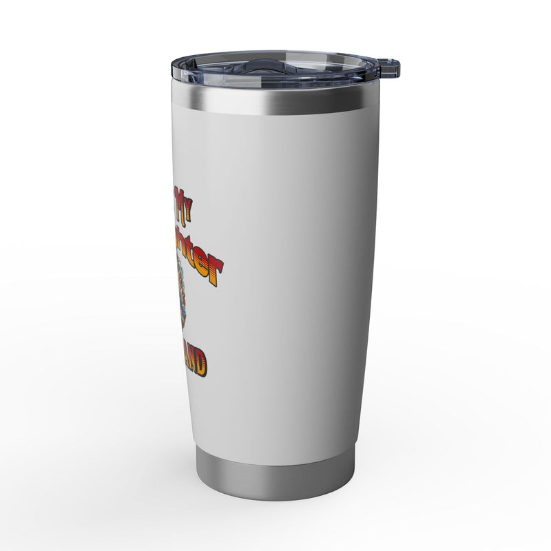 I Love My Firefighter Husband Tumbler 20oz | Firefighter Wife Gift