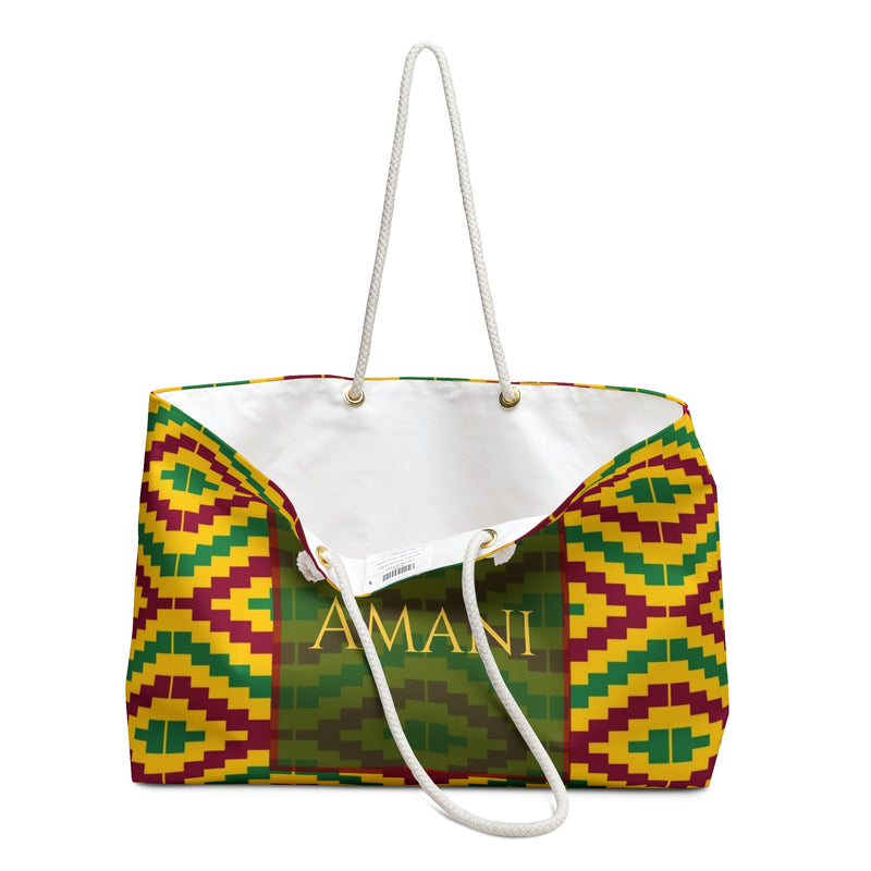 Amani (Peace) Weekender Bag