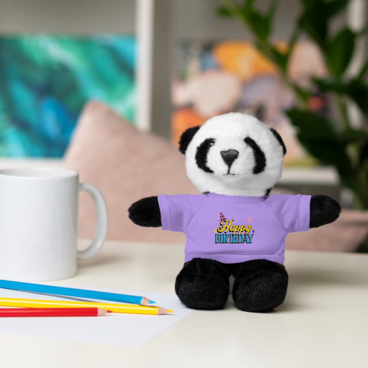 Happy Birthday -  Stuffed Animals with Tee