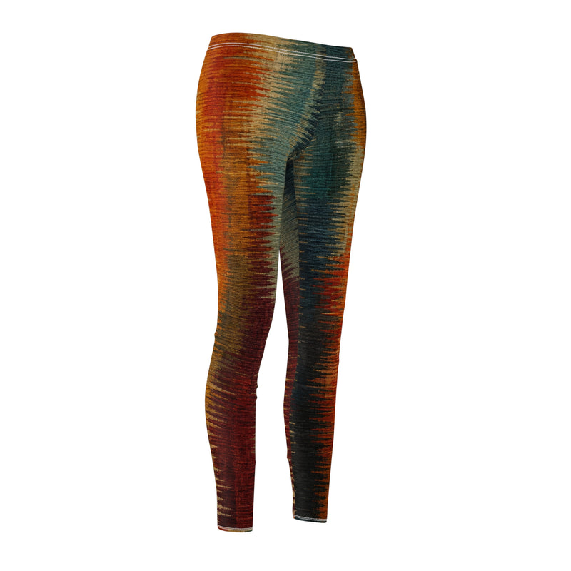 Abstract Paint Women's Casual Leggings (AOP)
