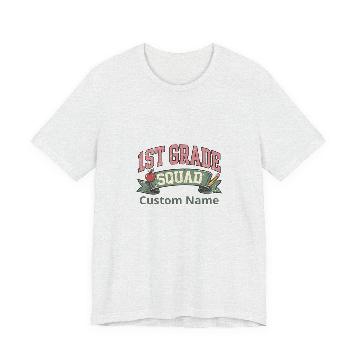 Personalized 1st Grade Squad T-Shirt | Custom Name Teacher Gift