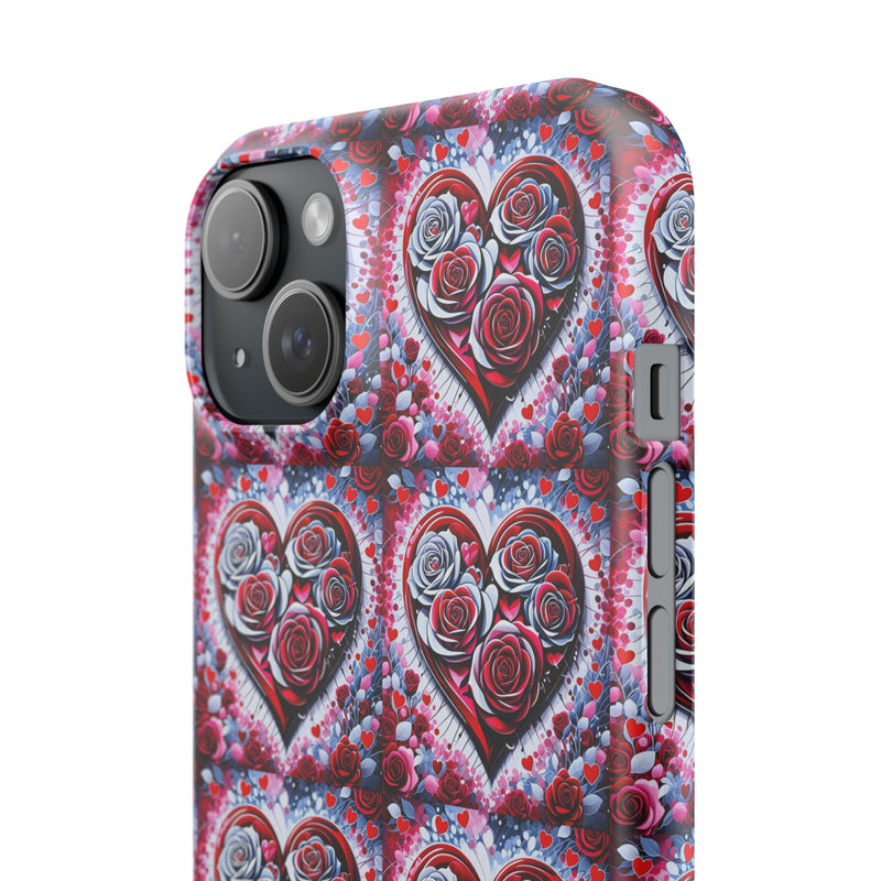Rose Heart - Slim Phone Case