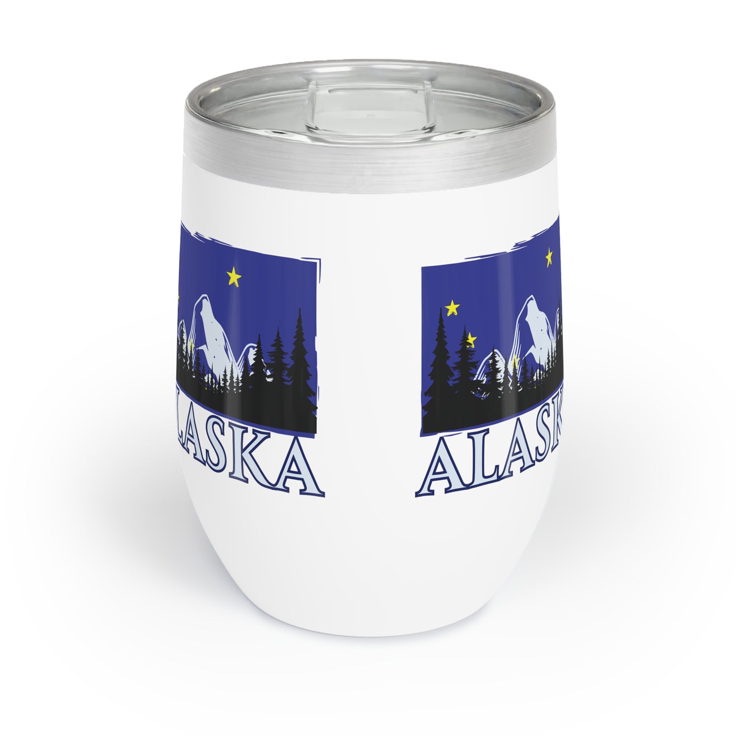 Alaska Chill Wine Tumbler