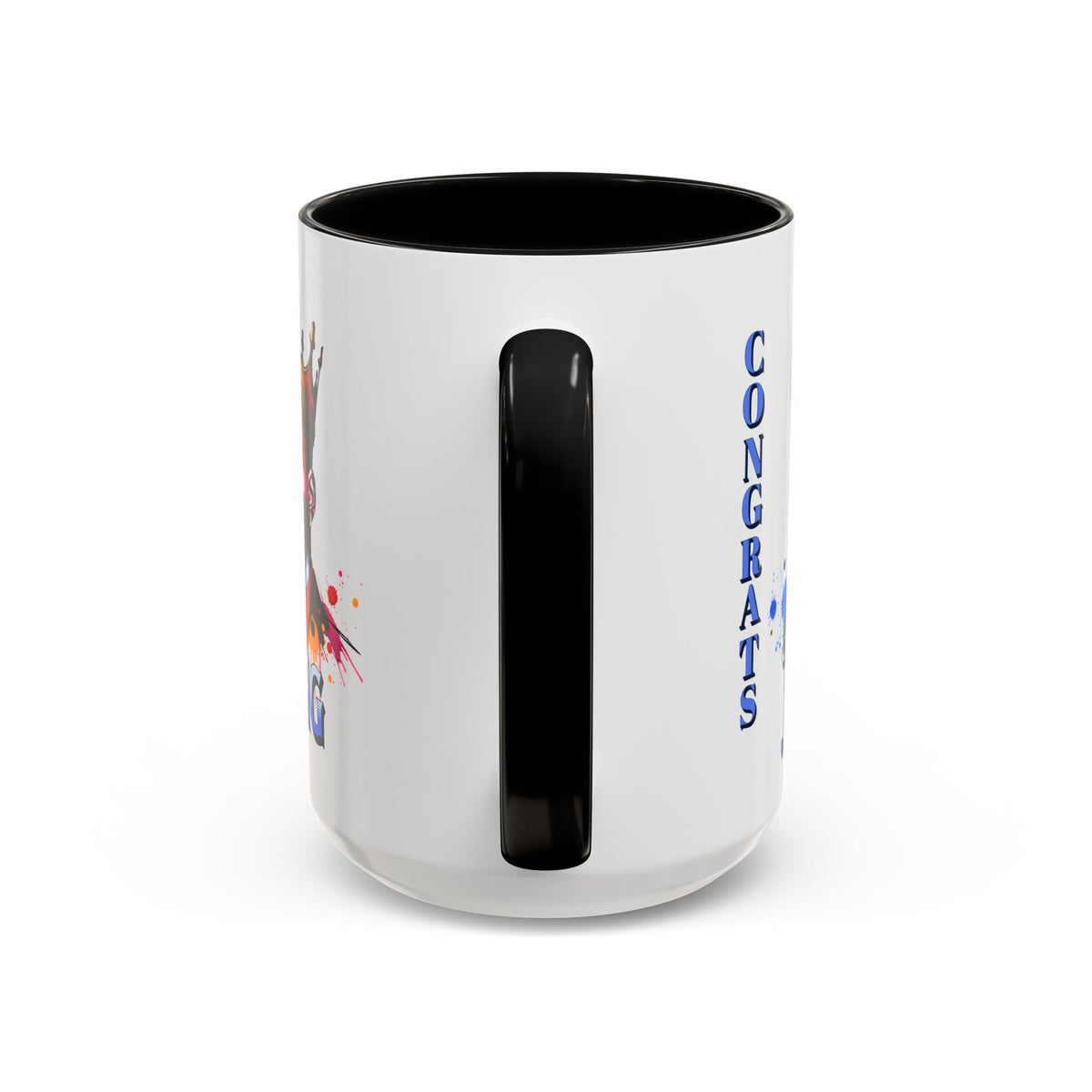 Congrats King Accent Coffee Mug (11, 15oz)