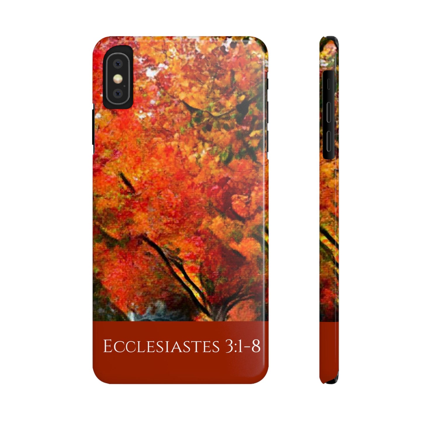 Ecclesiastes 3:1-8  Slim Phone Cases