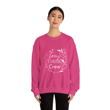 Crazy Cousin Crew - Family Reunion Unisex Heavy Blend™ Crewneck Sweatshirt