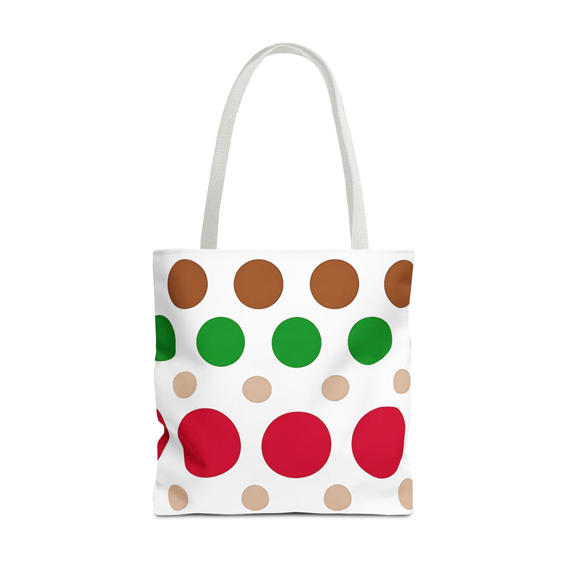 Colorful Polka Dot Tote Bag
