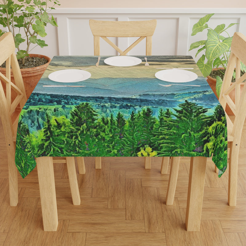 Forest Landscape Tablecloth