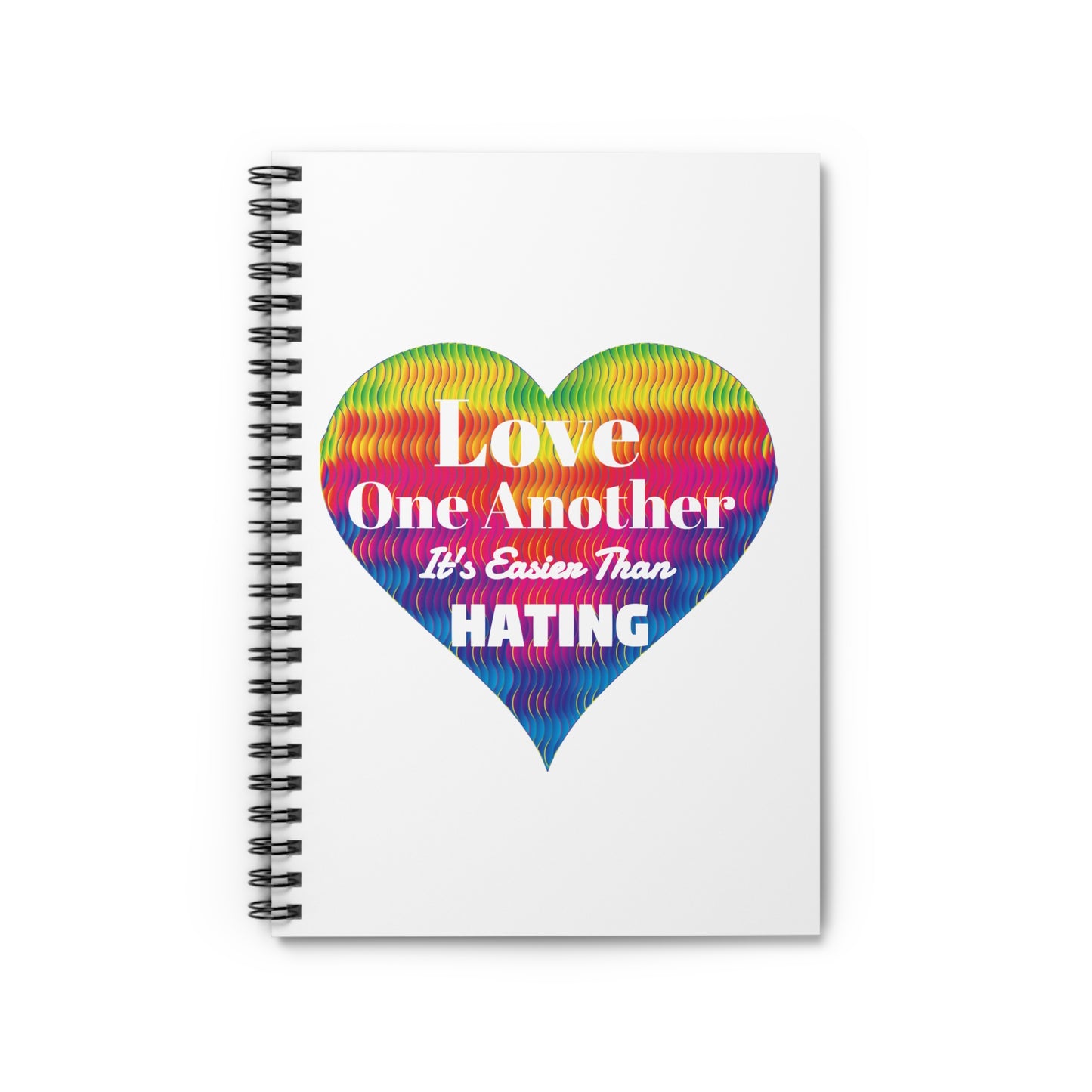 "Love Each Other..." Spiral Notebook - Ruled Line