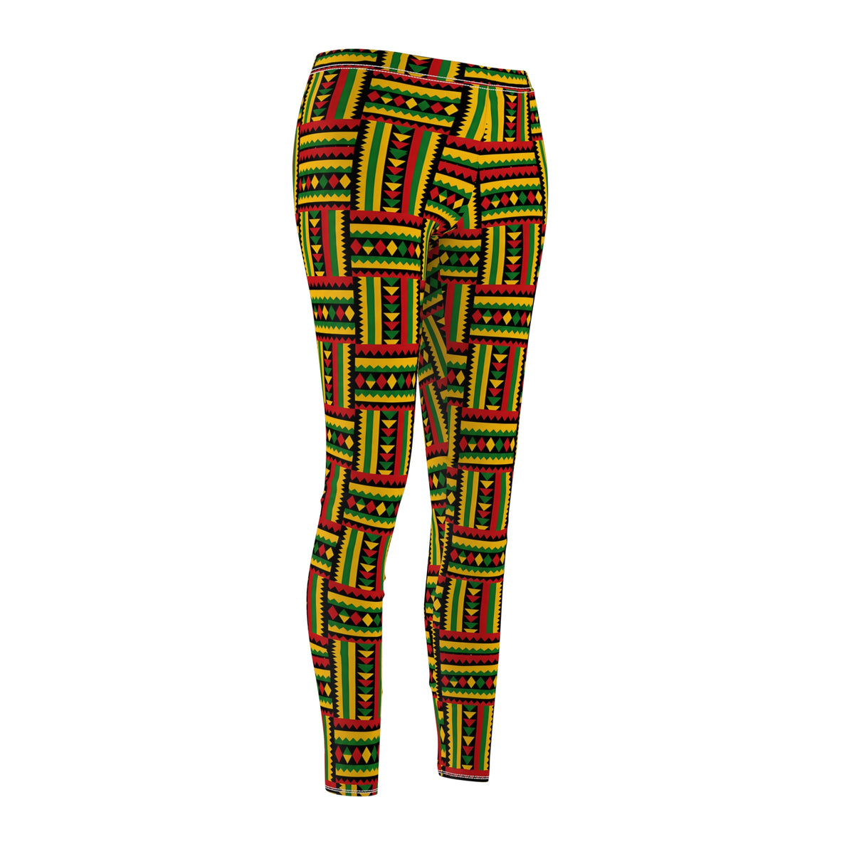 Kente Cloth Women's Casual Leggings (AOP)