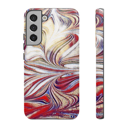 Abstract Acrylic Swirl Tough Cases