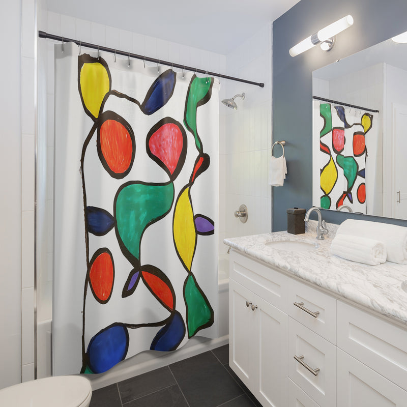 Cirque De Couleur - Shower Curtain