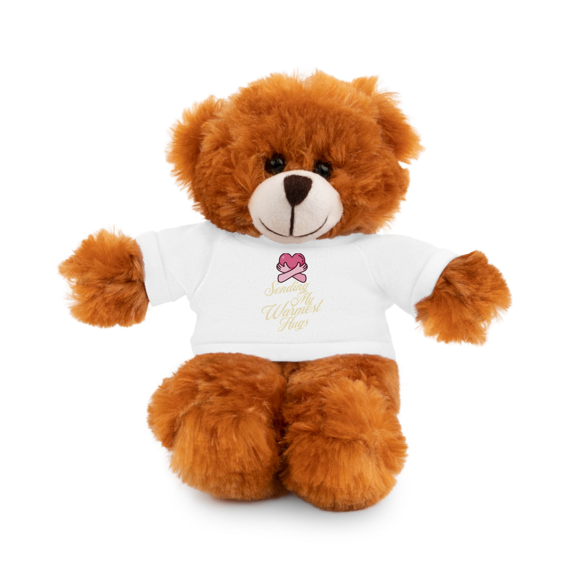 Sending My Warmest Hugs - Sympathy Stuffed Animals with Tee