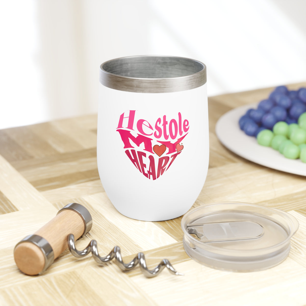He Stole My Heart - Romantic Tumbler