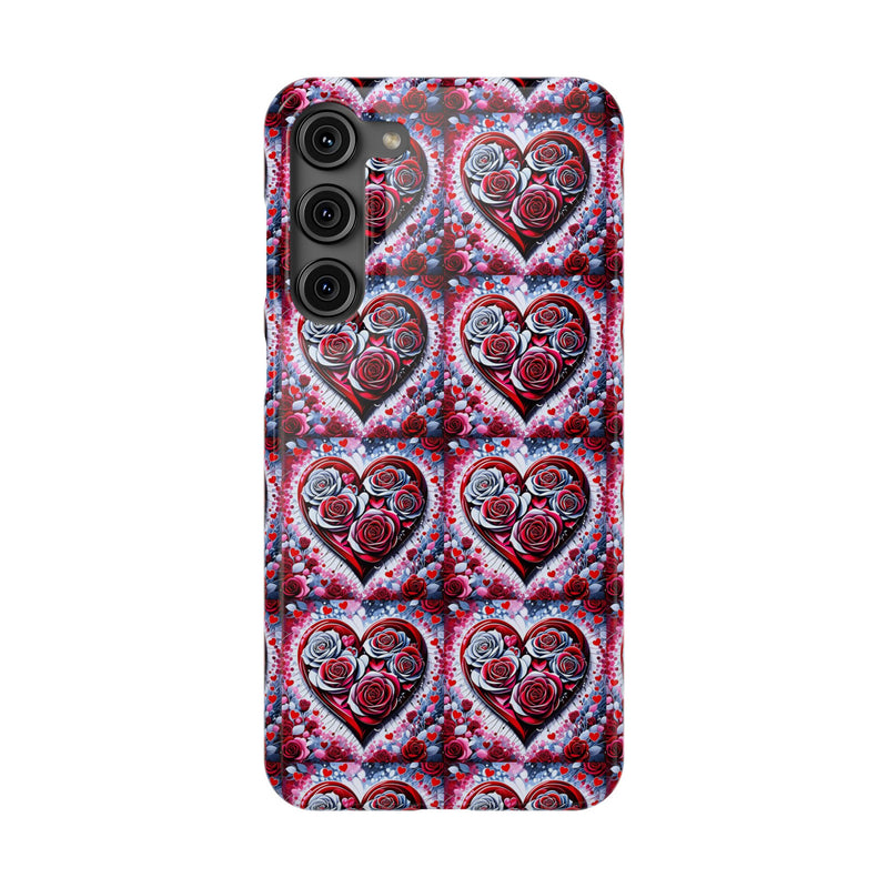 Rose Heart - Slim Phone Case