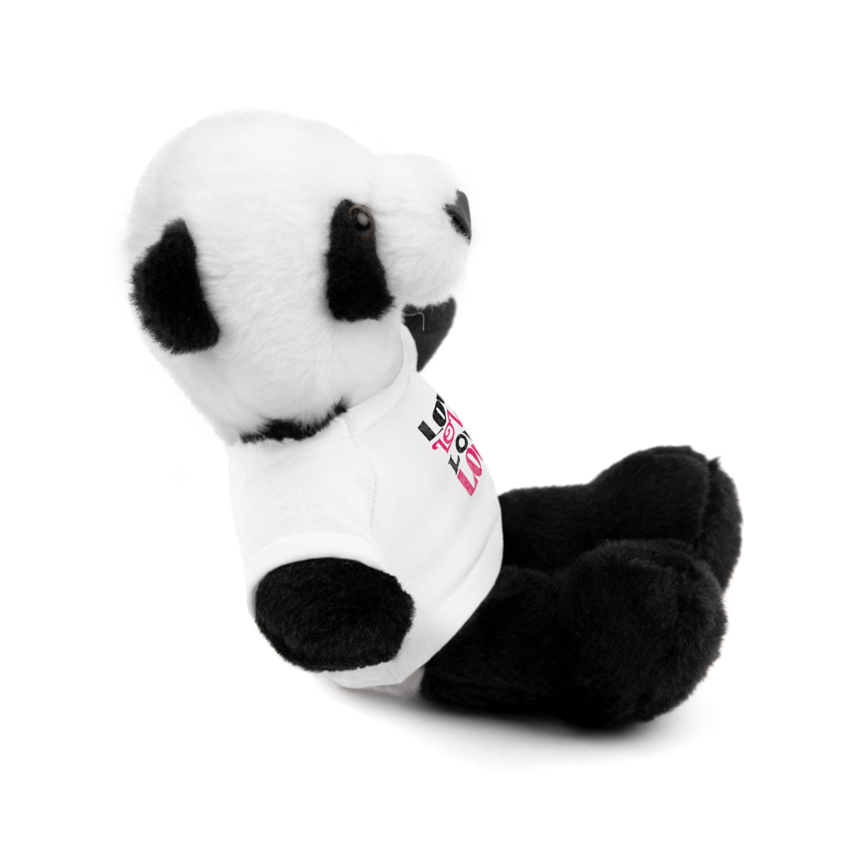 Love Typography - Romantic Stuffed Animals with Tee