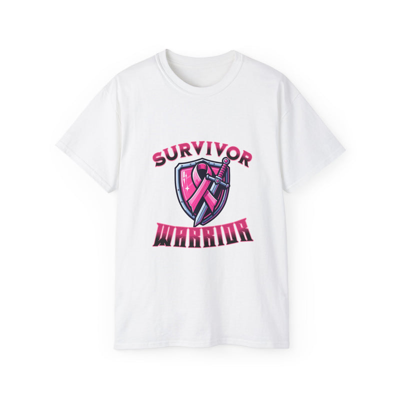 Survivor Warrior - Breast Cancer Survivor Ultra Cotton T-Shirt