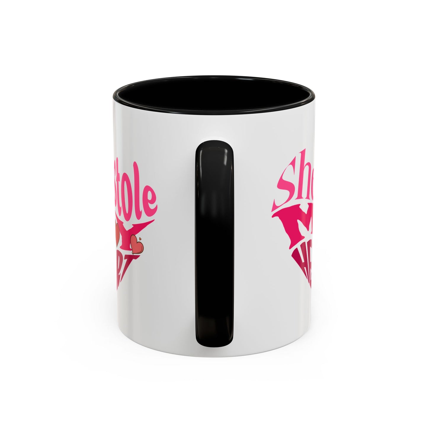 She Stole My Heart - Romantic Accent Coffee Mug (11, 15oz)