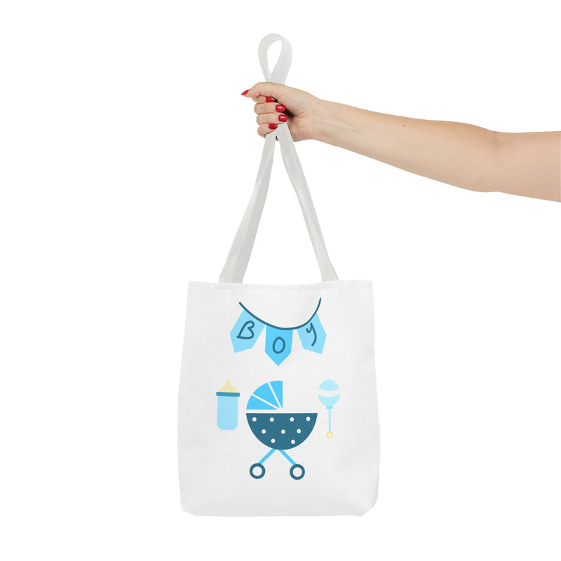 BOY New Baby Tote Bag - Baby Shower Gift for New Parents