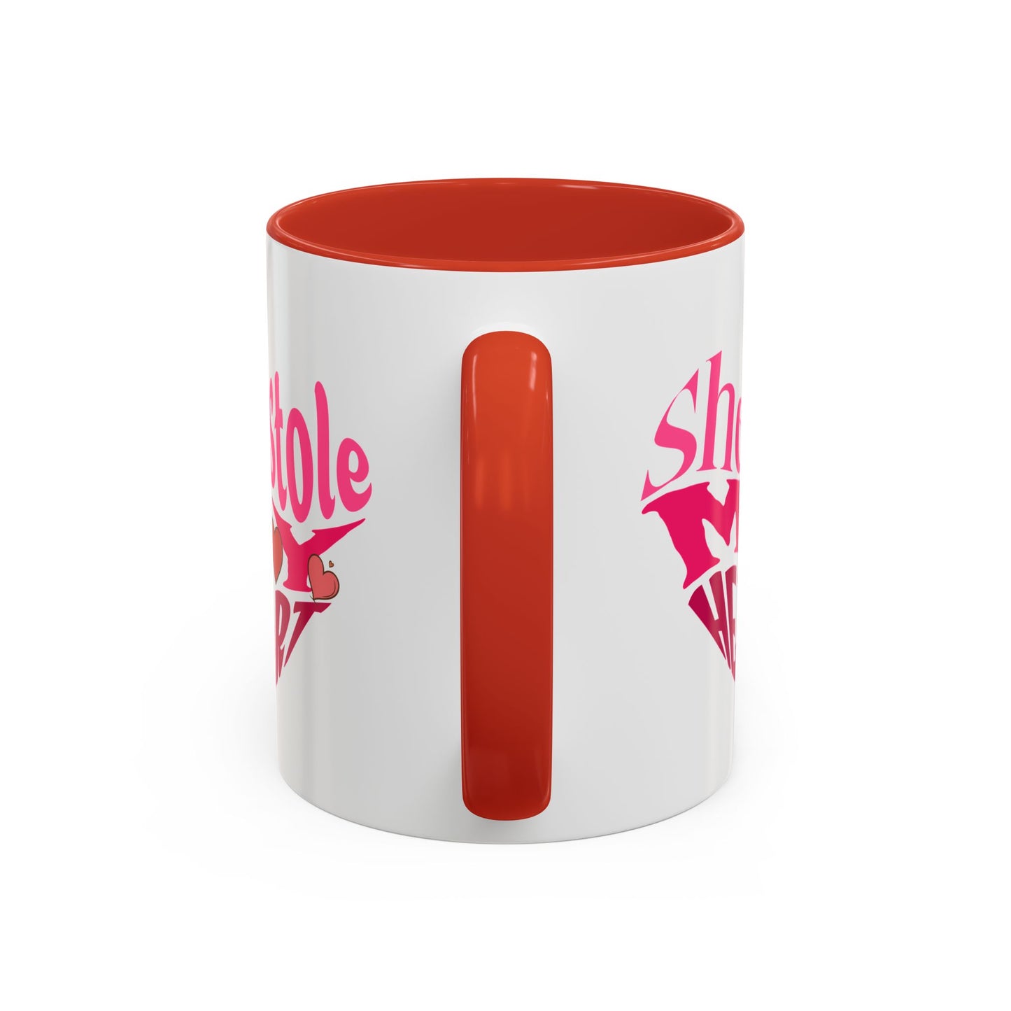 She Stole My Heart - Romantic Accent Coffee Mug (11, 15oz)