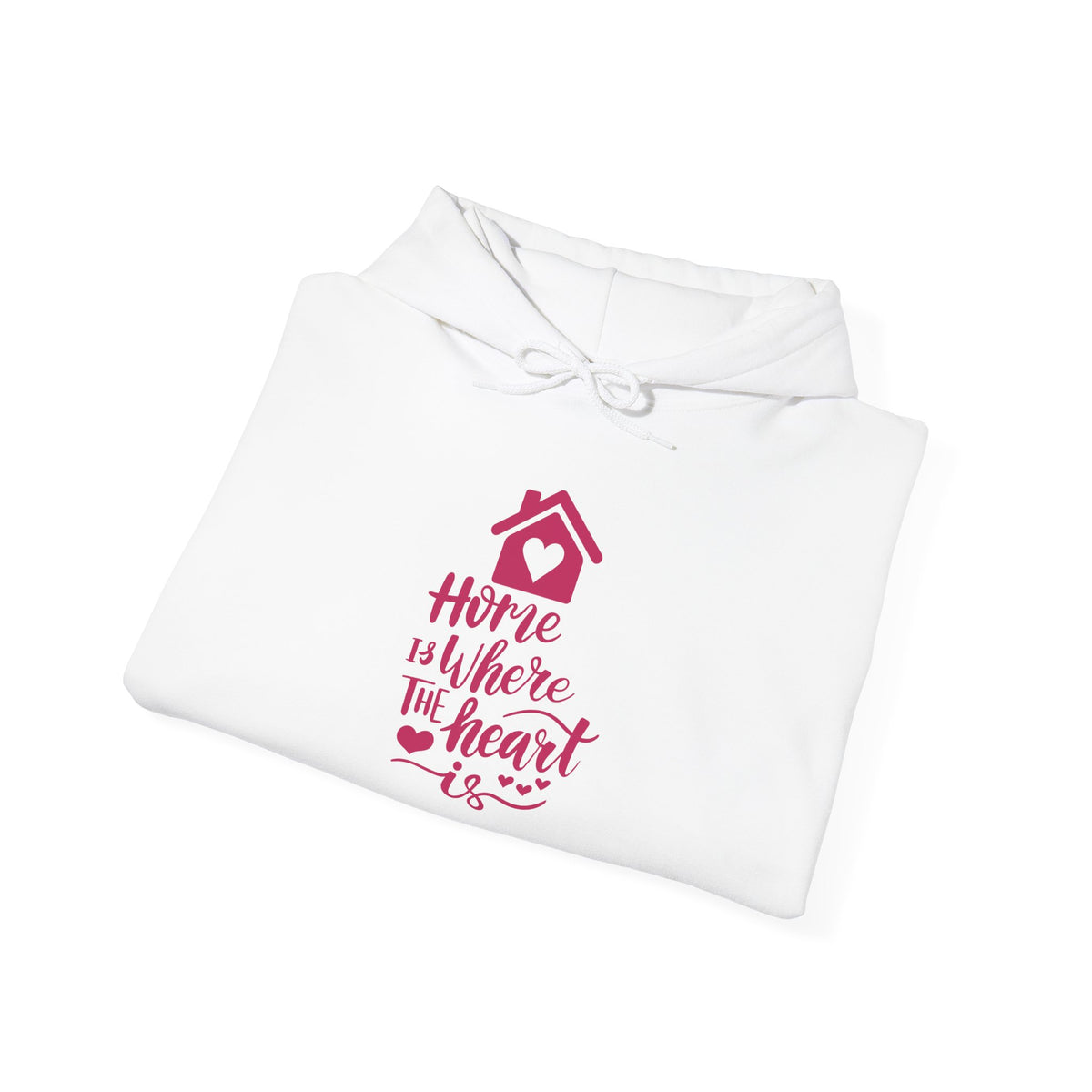 Home Is Where The Heart Is Hoodie - Housewarming Gift for New Home