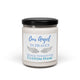 Personalized "Our Angel In Heaven, Never Forgotten" Sympathy Scented Soy Candle, 9oz
