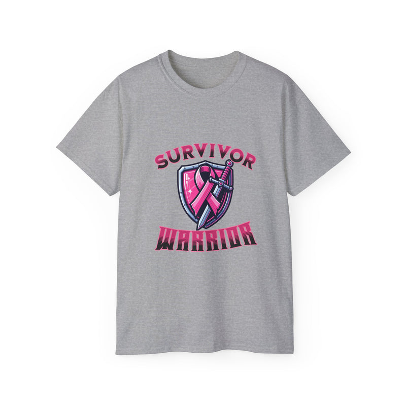Survivor Warrior - Breast Cancer Survivor Ultra Cotton T-Shirt
