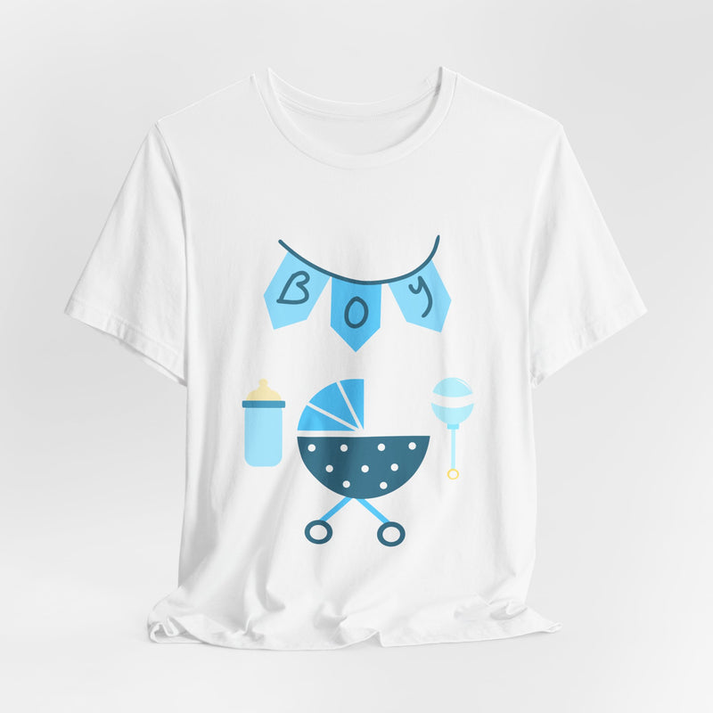 BOY New Baby T-Shirt - Baby Shower Gift for New Parents