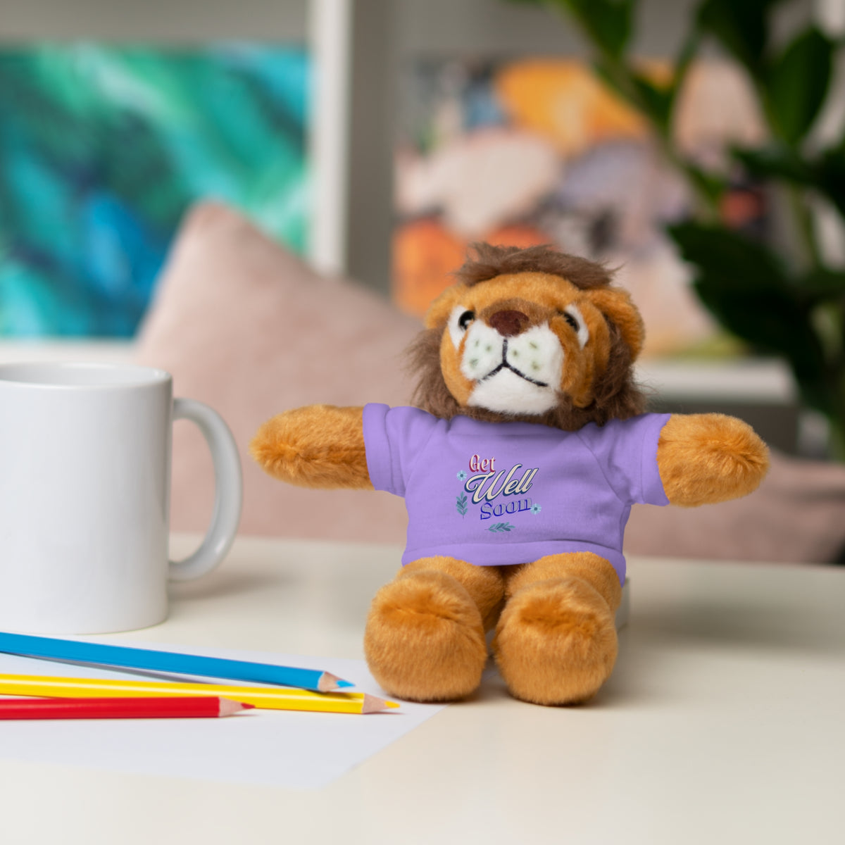 Get Well Soon -  Stuffed Animals with Tee